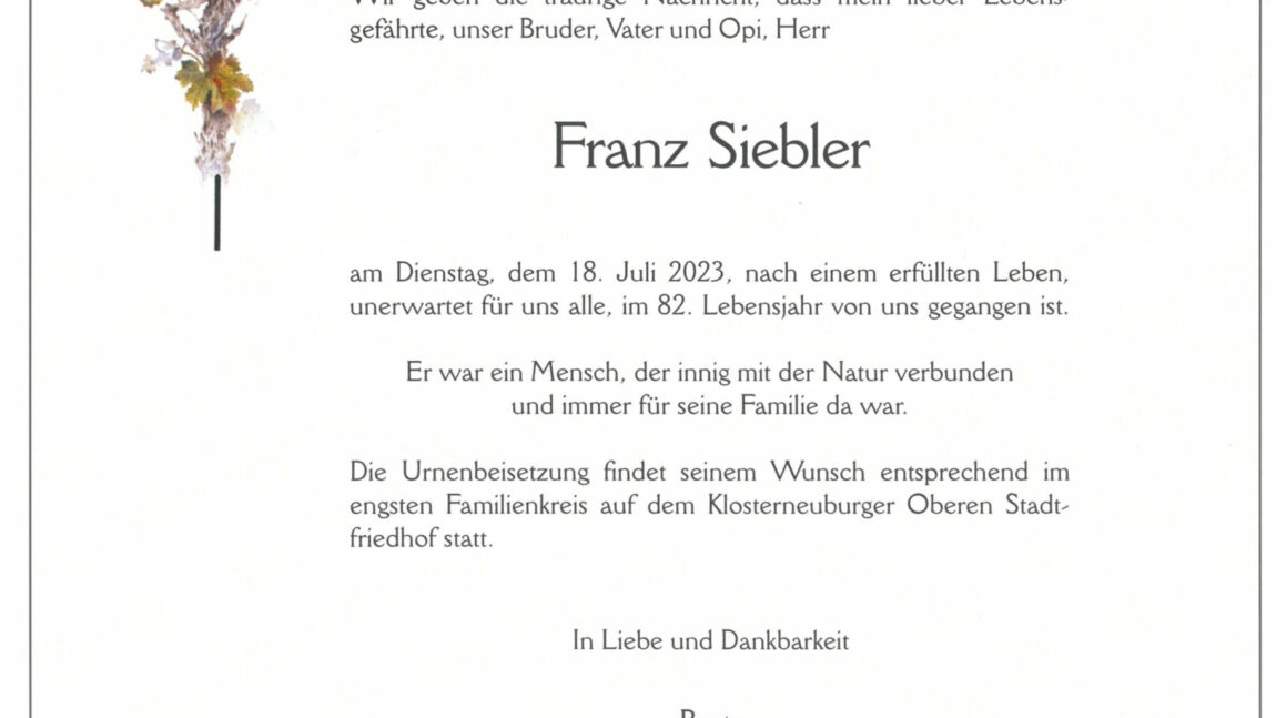 Franz Siebler