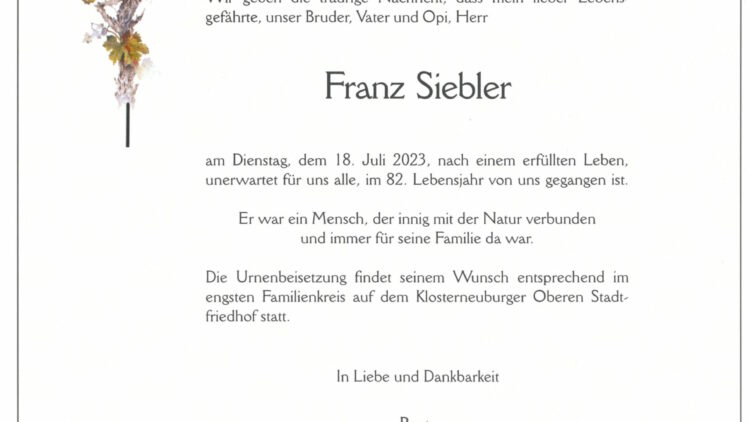 Franz Siebler