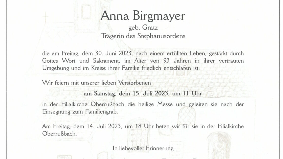 Anna Birgmayer