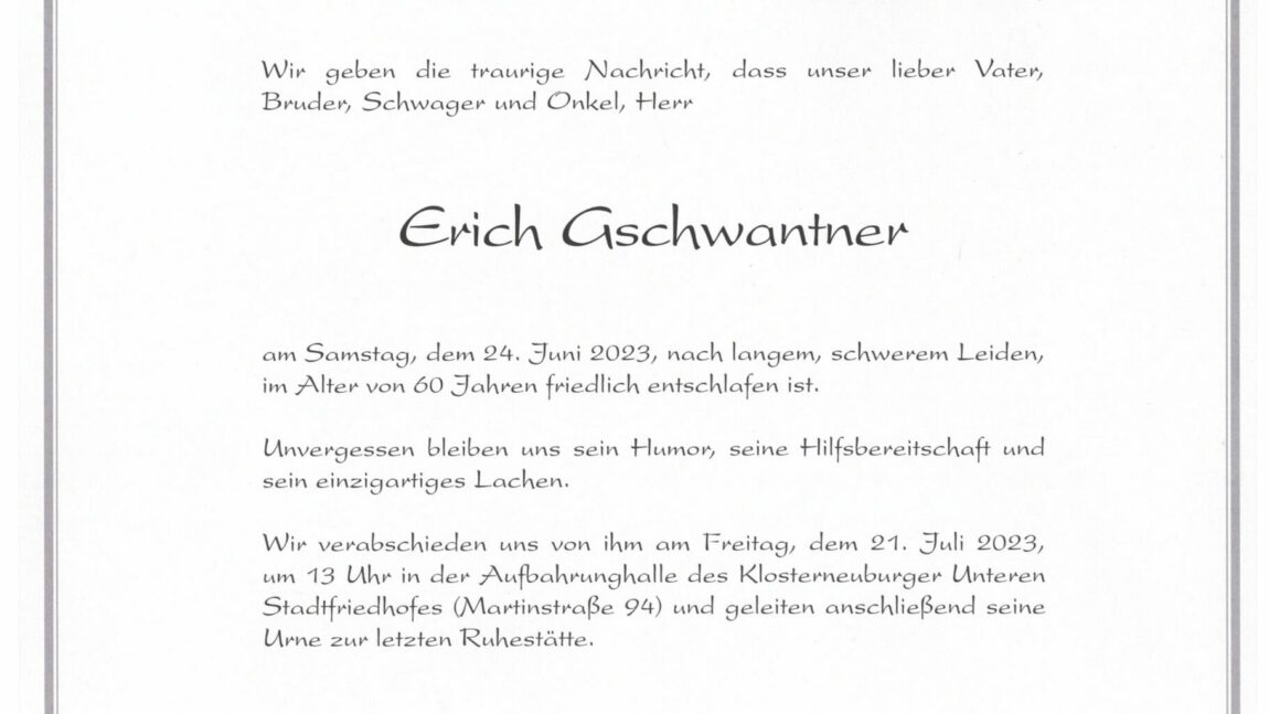 Erich Gschwantner