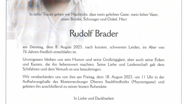 Rudolf Brader