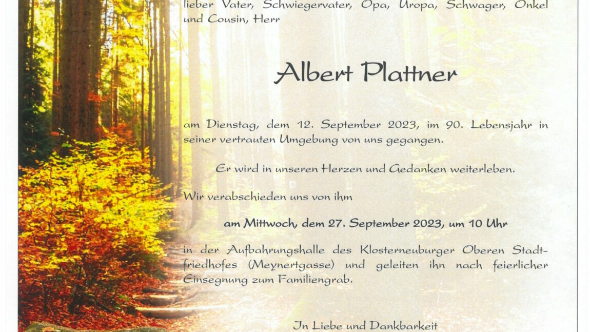 Albert Plattner