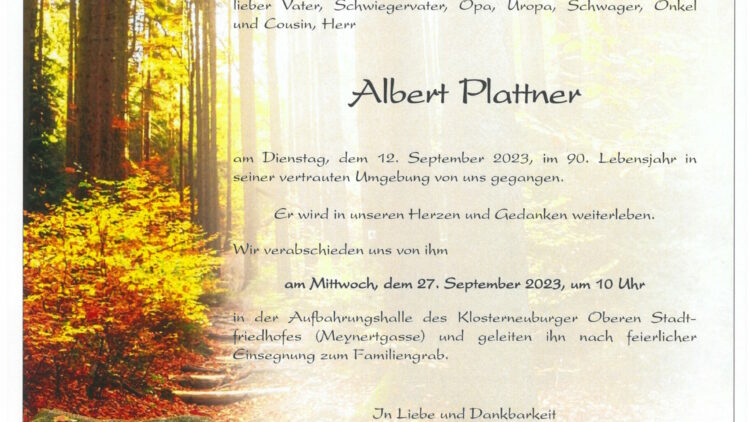 Albert Plattner