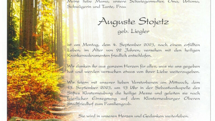 Auguste Stojetz