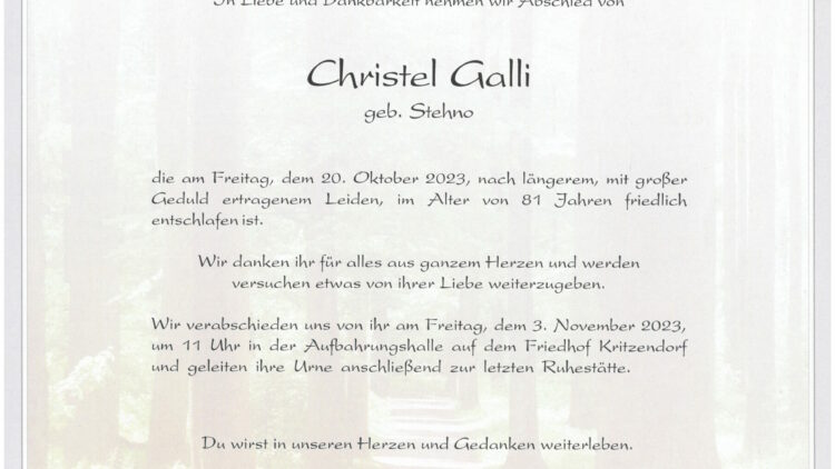 Christel Galli