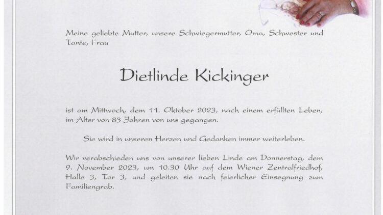 Dietlinde Kickinger