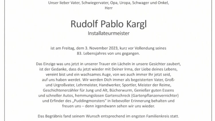 Rudolf Pablo KARGL
