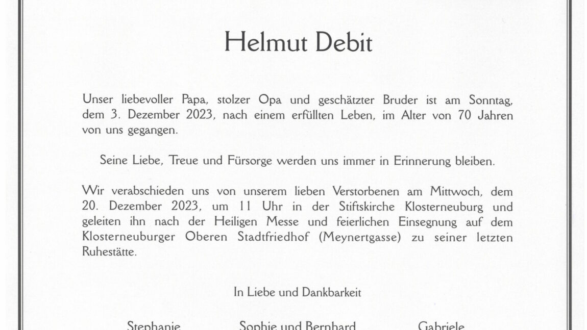 Helmut Debit