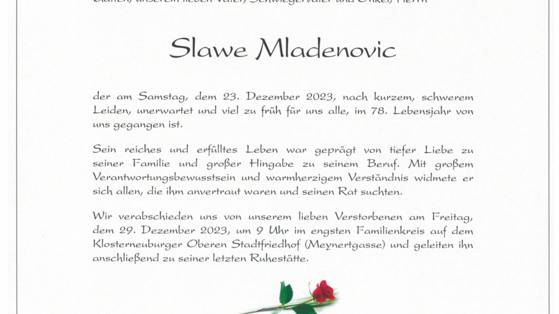 Mladenovic Slawe