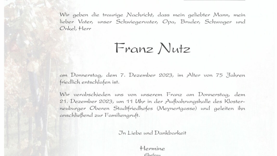 Franz Nutz