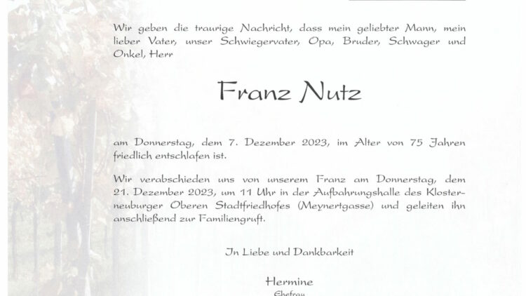 Franz Nutz