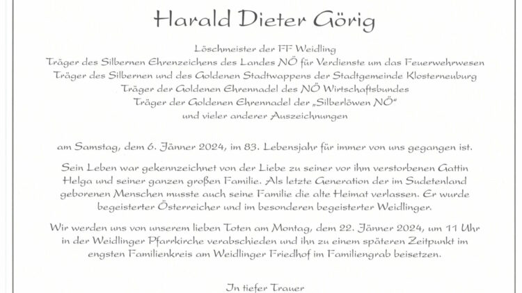 Harald Dieter Görig