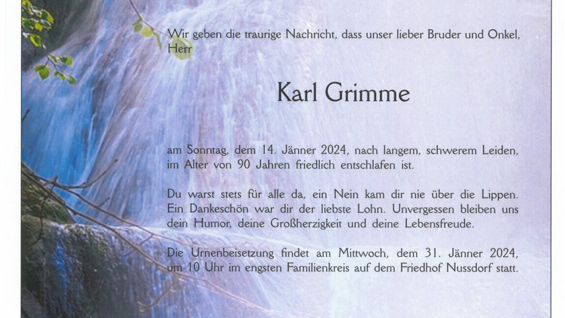 Karl Grimme