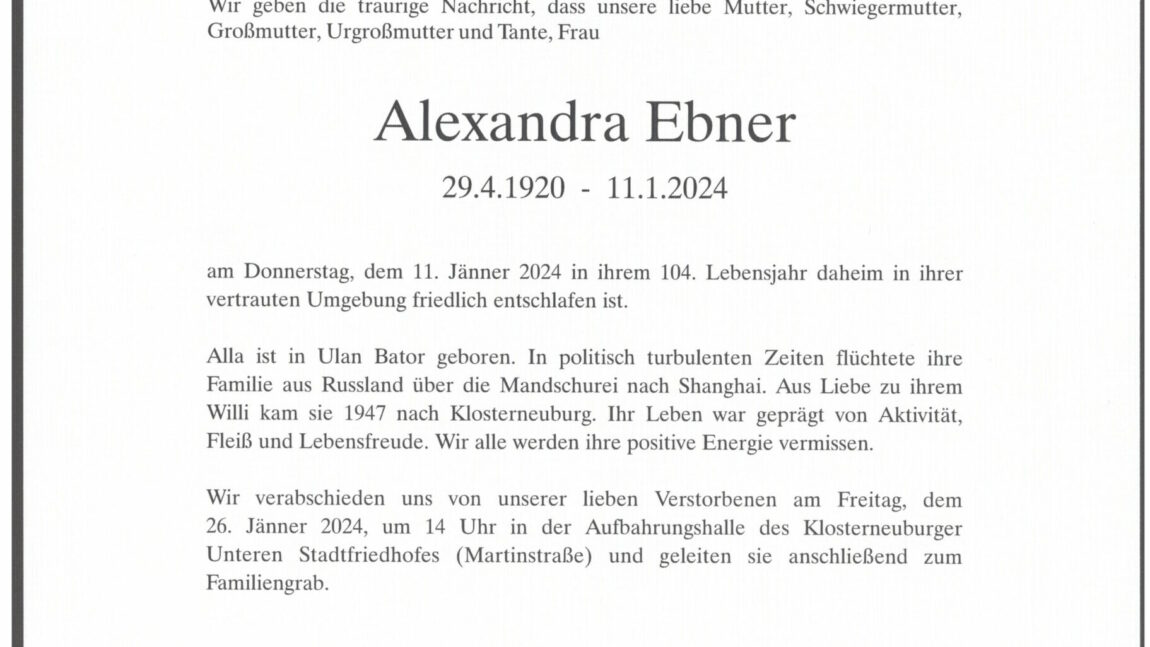 Alexandra EBNER