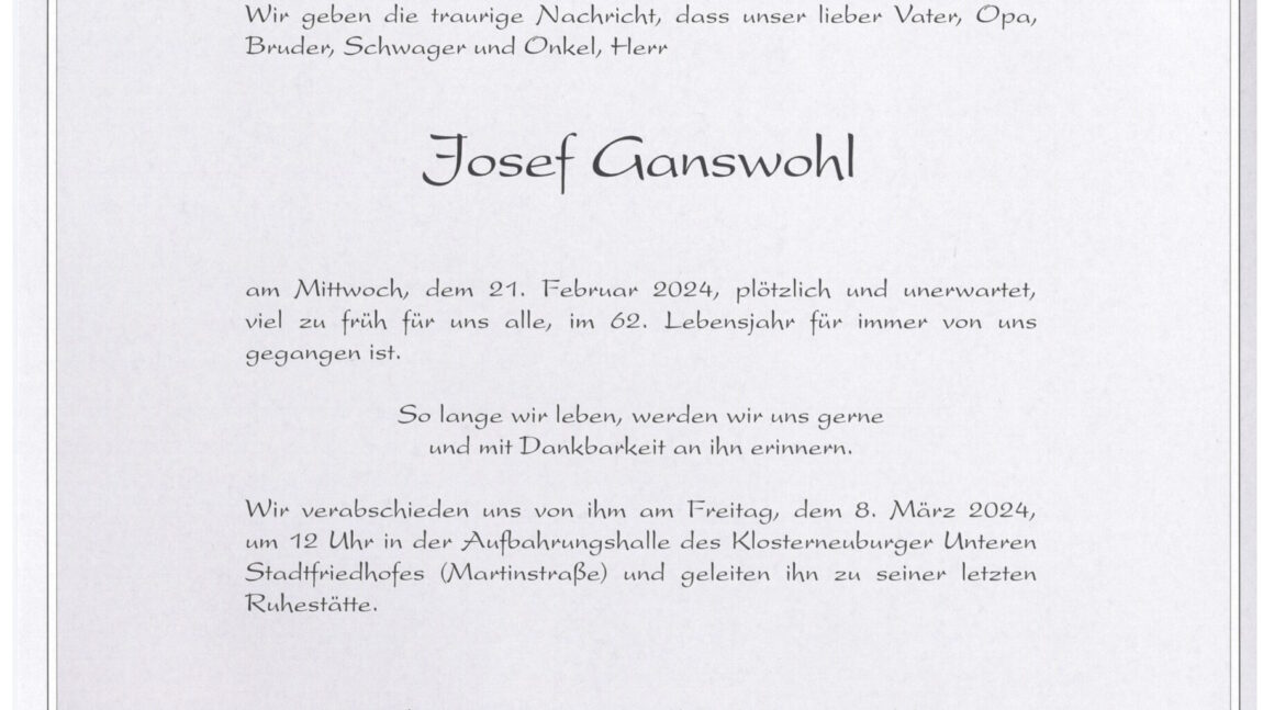 Josef Ganswohl