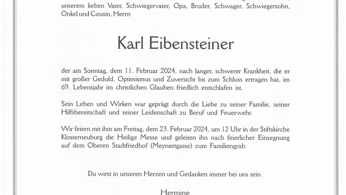 Karl Eibensteiner