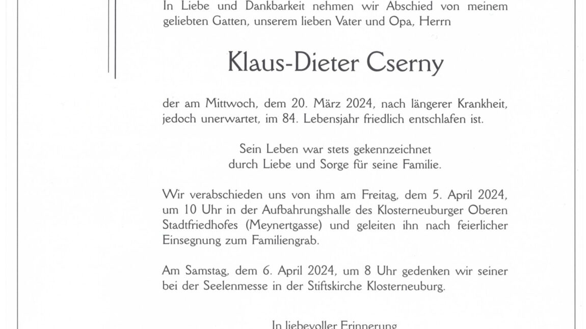 Klaus-Dieter Cserny