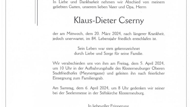 Klaus-Dieter Cserny