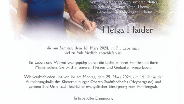 Helga Haider