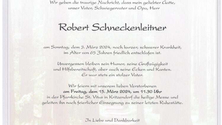 Robert Schneckenleitner